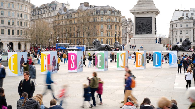 London Games Festival 2023 Ensemble Showcase at Trafalgar Square