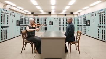 Still from The Pleasure of Expense by Jasmina Cibic