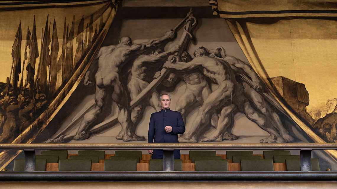 Still from The Pleasure of Expense by Jasmina Cibic