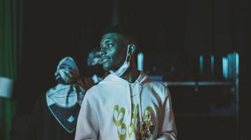 Darryl Coulson, on set