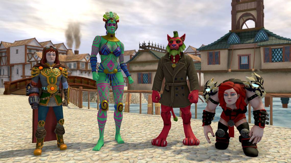 Still of AR world Kingdom Scrolls from Dead Pixels