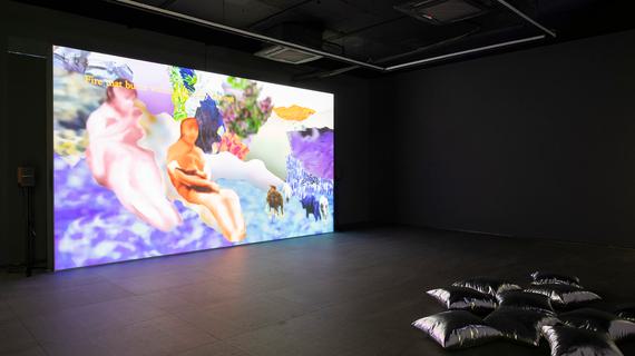 Chris Zhongtian Yuan, Close Closer (2020-21), installation view. Courtesy of the artist