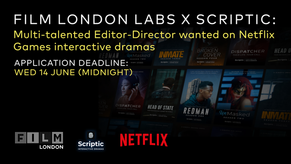 London Script Film London Labs x Scriptic | Film London