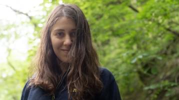 Headshot of Fatosh Olgacher, member of Film London's Equal Access Network