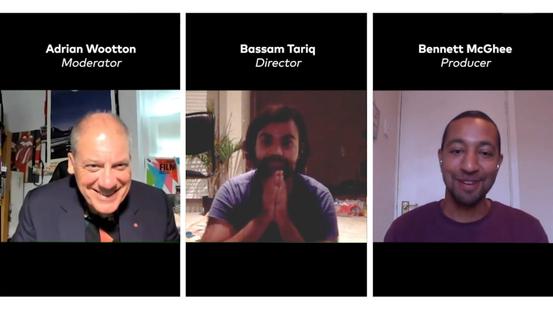 Adrian Wootton, Bassam Tariq and Bennett McGhee at the Film London Production Finance Market