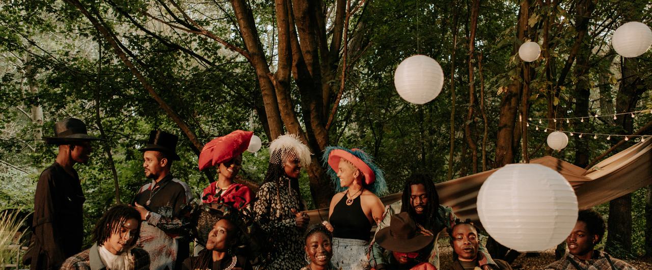 Production image of Dear Black Child (2021) by Tobi Onabolu