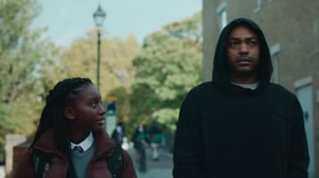 Top Boy S3. Kane Roninson as Sully and Ashley Walters as Dushane in Top Boy S3 .Cr. Courtesy of Netflix © 2023