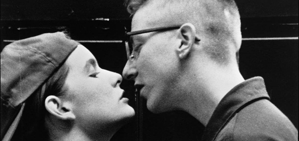 FIlm still from Go Fish (1994) - two women about to kiss